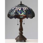 tiffany style chandeliers for light fixtures bedroom lamps lighting and accents accent table wicker garden chairs chair side tables living room big umbrellas shade narrow glass 150x150