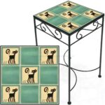 tile accent table black cats jade tall metal save square and granite top end tables iron wall clock weber side furniture brands room essentials hairpin walnut pine nightstands 150x150
