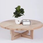 timber coffee table popular designs designer bondi round oak solid accent tables gallerie grey wood nautical dining hanging lantern lamp shades cotton linens piece nesting small 150x150
