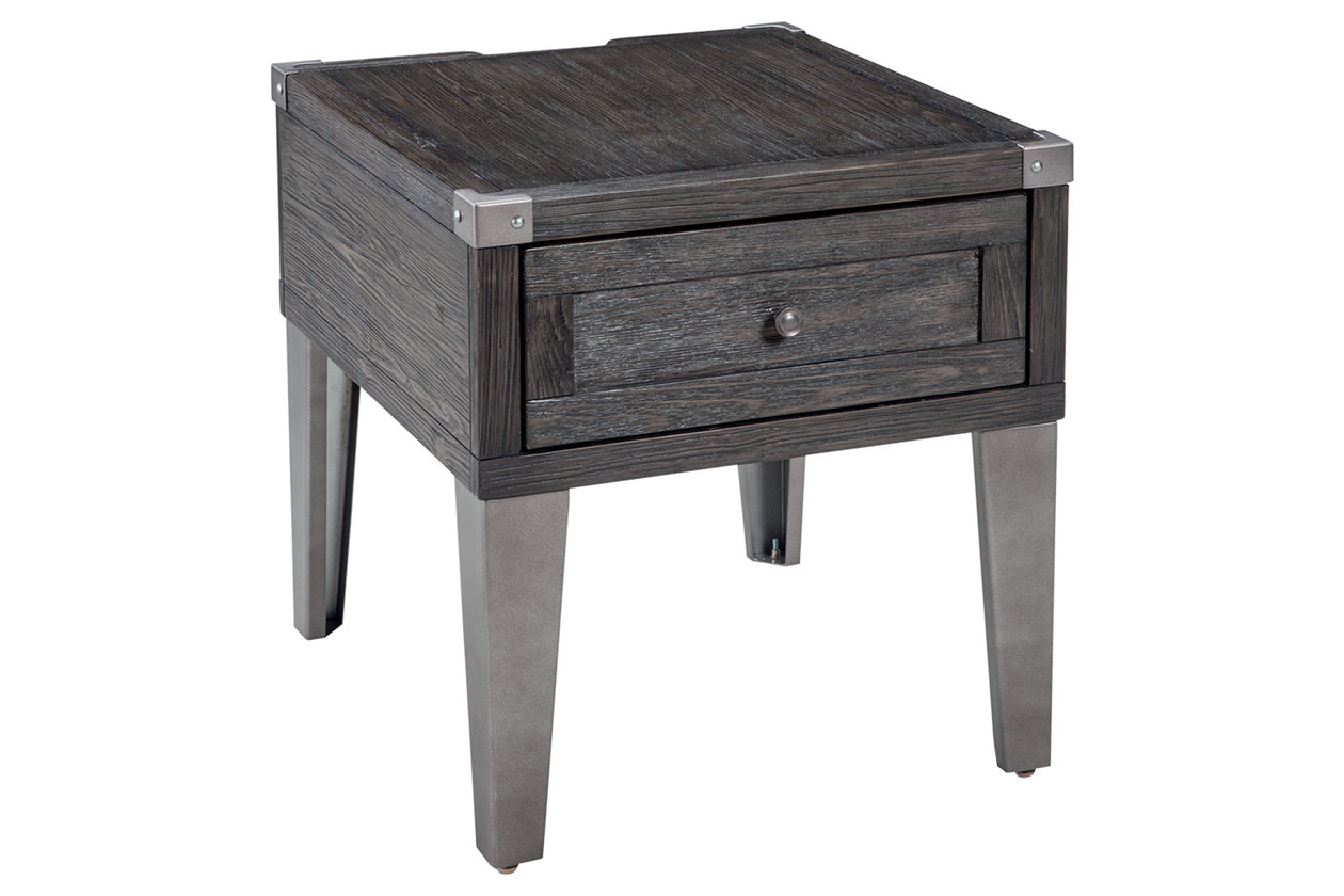 todoe end table with usb ports ashley furniture home accent port rustic cocktail lamps under antique blue pottery barn bookcase white living room tables marble mission style