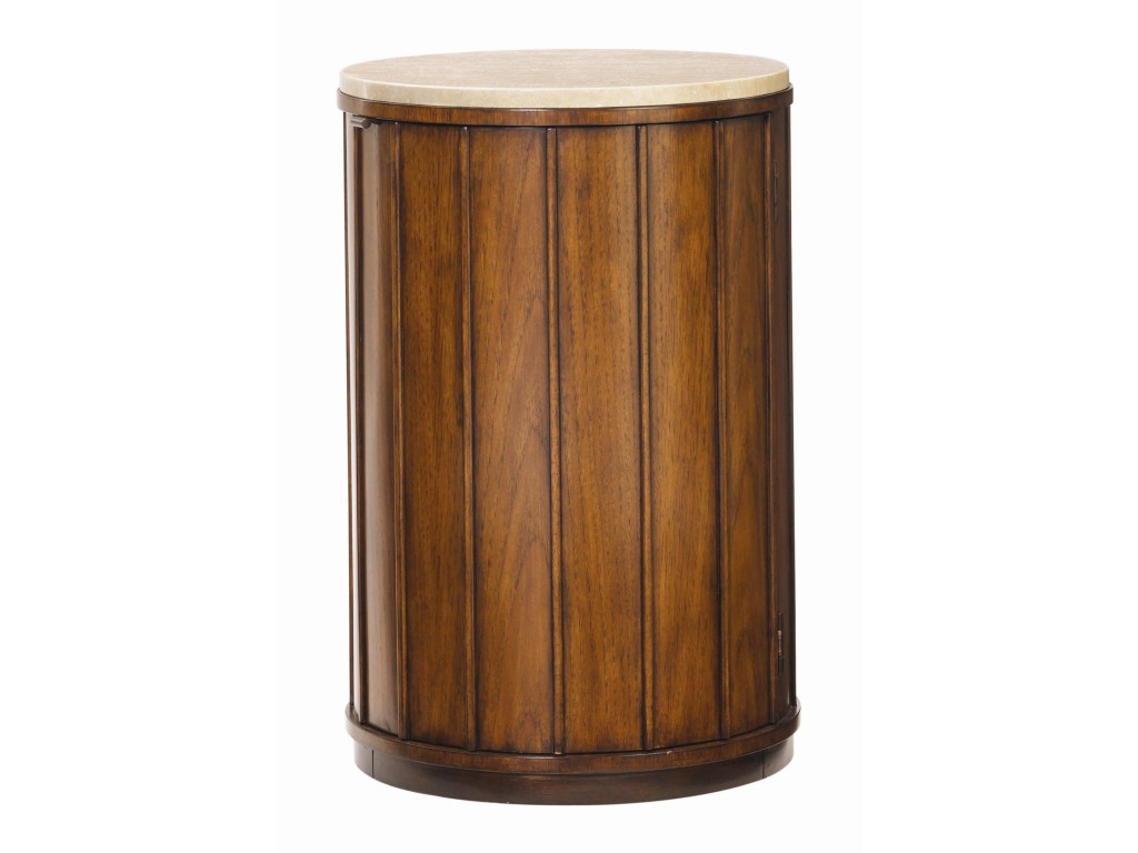 tommy bahama home ocean club stone top drum table howell furniture products lexington brands color hammered metal accent round washable tablecloth safavieh lighting high bar