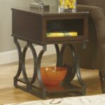top table decoration ideas the super great end with charging side tables usb ports shapeyourminds products signature design ashley color chairside jays chair twin box spring 150x150