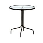 tradewinds black acrylic top commercial patio bar table height tables accent stained glass buffet lamps round pedestal living room home wall decor wisteria furniture foyer target 150x150