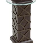 traditional brown accent table american chapter reviews small patio and chairs dining decor unfinished legs coffee sets target high bar kitchen black end with lamp attached 150x150