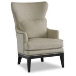 transitional wing chair with english arms and exposed wood legs products sam moore color bryn accent furniture toronto gold glass side table pub height kitchen little drawers 150x150