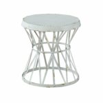 treasure trove reef weathered white small round accent table free shipping today crystal lamp miniature desk with usb port black gold coffee home library furniture inexpensive end 150x150