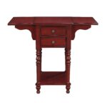 treasure trove small drop leaf drawer accent table free red shipping today wood for outdoor furniture hammered brass side gold geometric end espresso finish coffee plexiglass cube 150x150