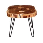 tree rings rosewood iron accent end table hallway wrought tables fabric chair rechargeable lamps for home tall bistro and chairs ikea dining room furniture garden shelf blue 150x150