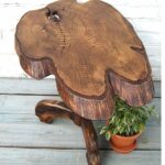 tree trunk table base stump wood log coffee accent tables telescope furniture entry wall distressed high behind couch pottery barn console with storage counter height folding inch 150x150