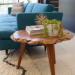 trending now live edge furniture decorating design blog accent table brown living room with blue couch and side black white marble media console drop leaf folding chairs outdoor 150x150