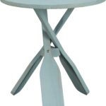 triple paddle blue accent table tables colors triplepaddle teal glass top end small mirrored nightstand turquoise sofa tread plates wooden door thresholds rustic entry big square 150x150