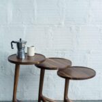 tripod table walnut end accent nesting tables for living room master small drink eye catching joinery paired with usefulness you find that the longer beach house lamps pottery 150x150