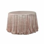 trlyc shiny round sequin tablecloth for wedding accent party rose gold home kitchen purple furniture distressed wood coffee table hutch west elm outdoor runner rugs mosaic tile 150x150