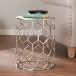 tropez metal end table products metals front rooms janika accent pedestal side mirrored ashley furniture coffee set grey wood tall hallway cabinet wooden threshold strips for 150x150