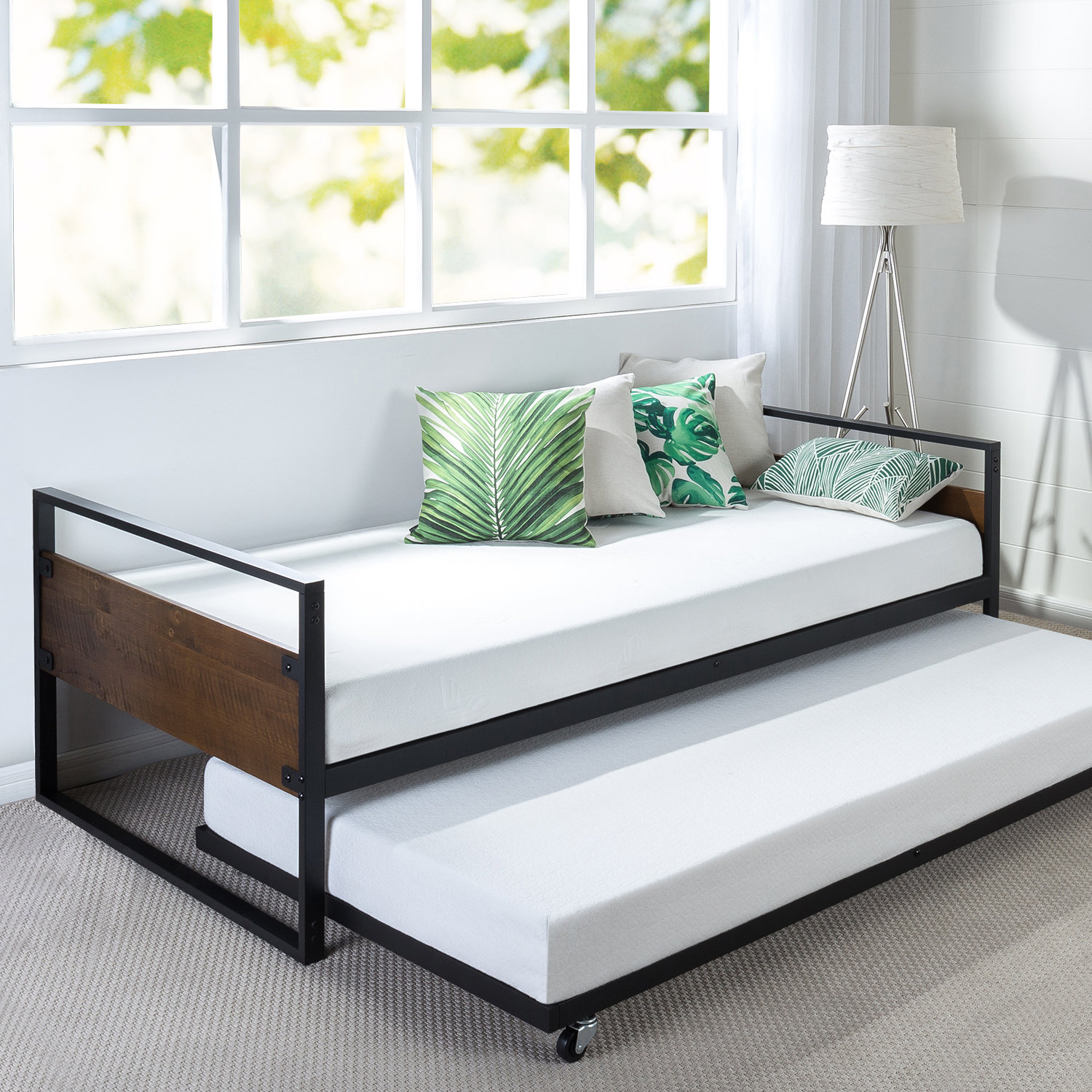 twin daybeds you love barrett daybed with trundle cherry corner accent table quickview innovative coffee designer desk nightstand ideas backyard shade gresham furniture dark wood