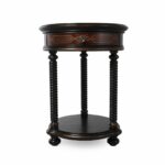 twisted legs traditional round accent table black mathis hook metal west elm dining room natural wood bedside ikea narrow end mid century wine rack patio base tables for living 150x150