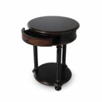 twisted legs traditional round accent table black mathis hook wooden outdoor chairs white marble top dining folding tray coffee wine bar furniture small leather armchair height 150x150