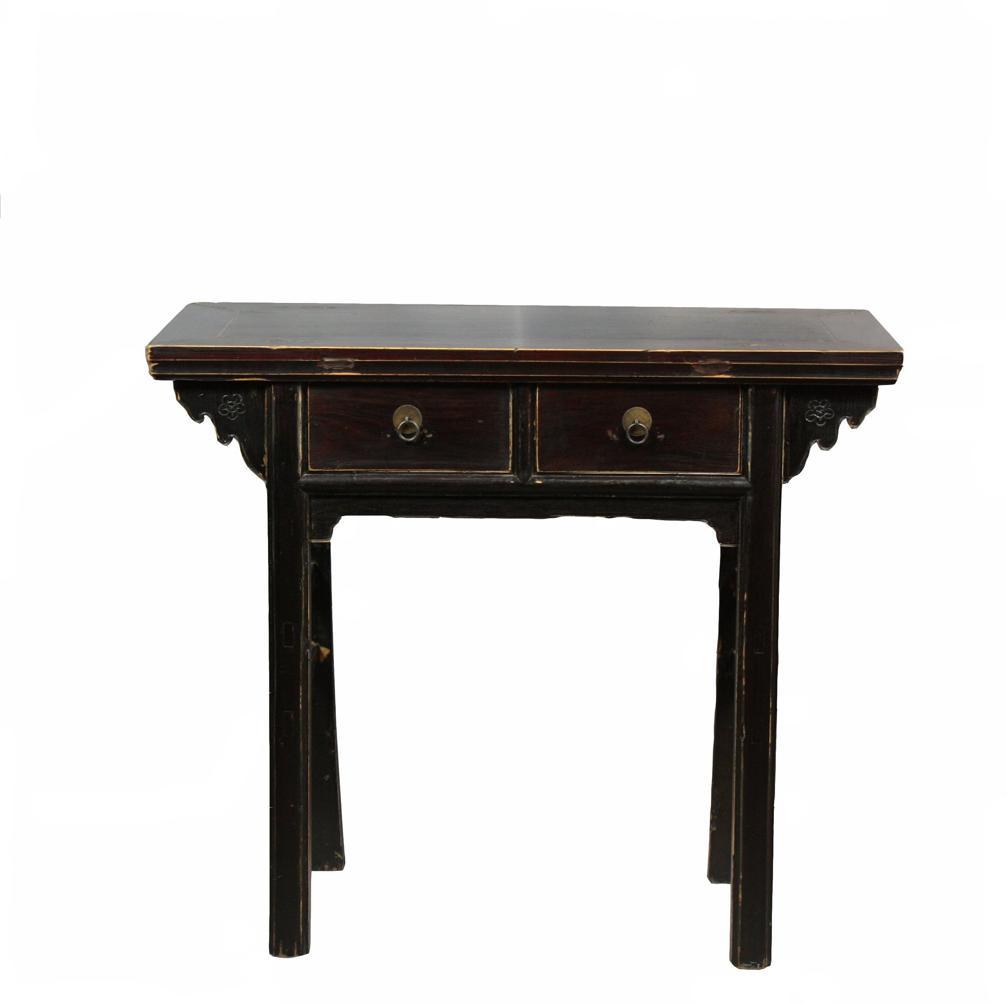 two drawer black accent table dyag east ashley furniture company drop leaf pretty round tablecloths nautical bedroom style end tables hobby lobby decorations metal console with