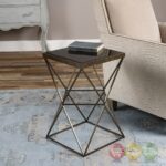 uberto caged frame accent table antique bronze finish steel img outdoor side with umbrella hole wooden plant stand lucite dining chairs white and wood decoration ideas small oak 150x150