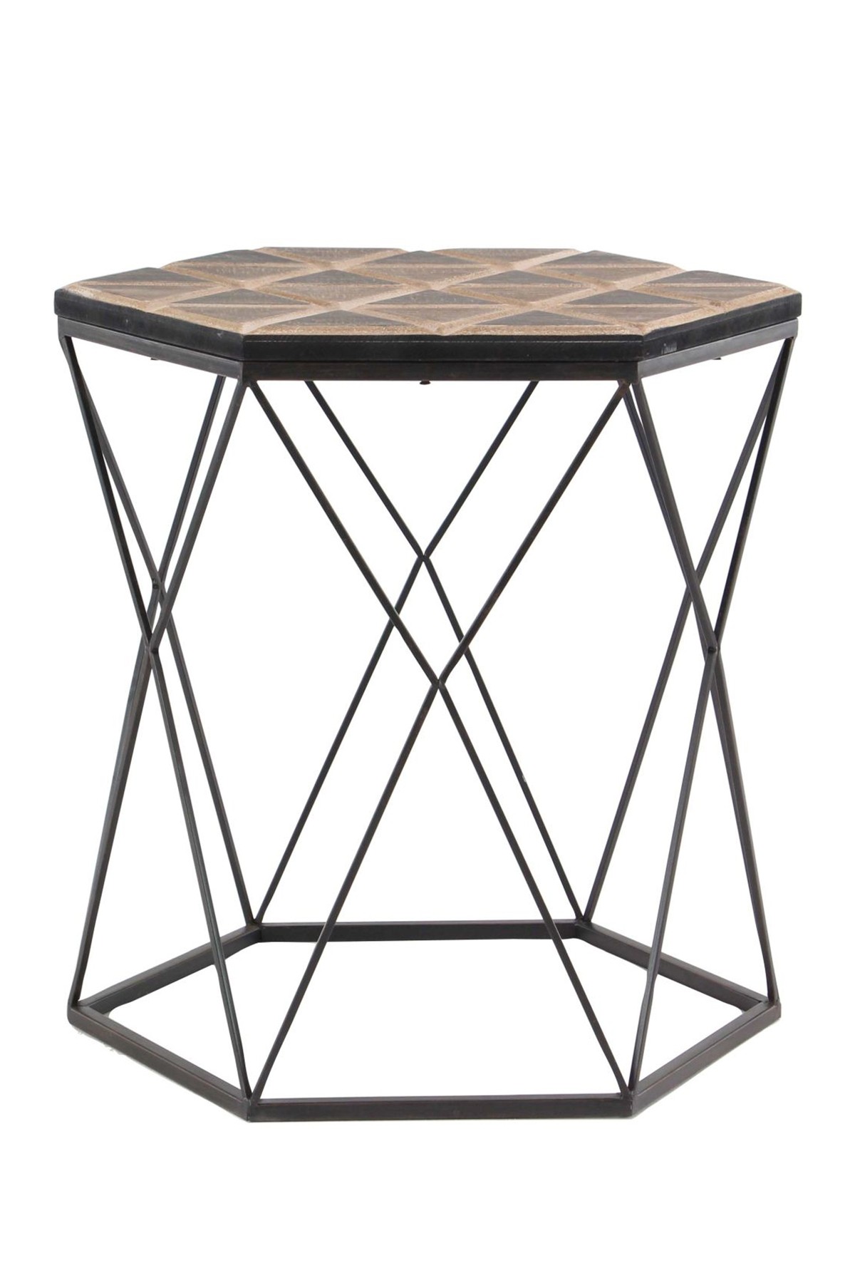 uma brown gray metal wood accent table nordstrom rack battery operated outdoor lamps tiffany lily lamp small wicker chair entrance console modern sofa mosaic set round entry