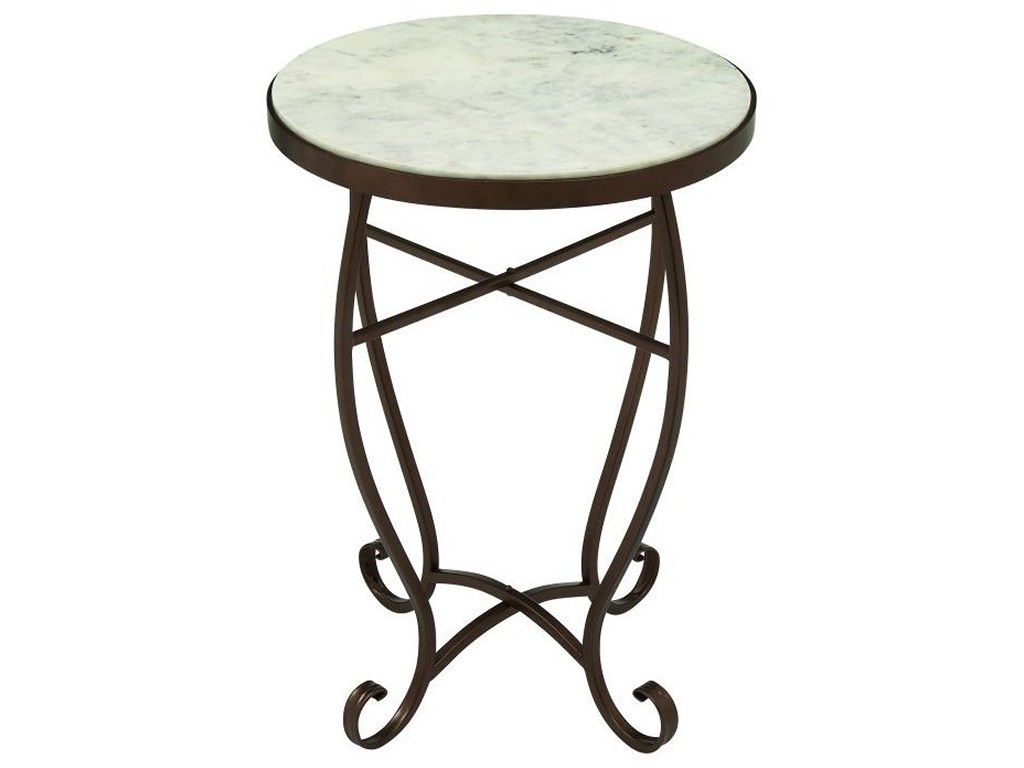 uma enterprises inc accent furniture metal marble round products color tables furnituremetal table wood console whalen column plant stand bamboo nest tablette cherry live edge
