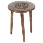 uma enterprises inc accent furniture wood tripod round table products color metal and furniturewood computer desk with drawers inch runner rope southern mirage mirrored console 150x150
