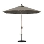 umbrella aluminum auto tilt patio taupe market umbrellas threshold accent table pacifica cloth decoration gold brass side pier living room chairs small narrow teal furniture 150x150