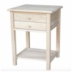 unfinished small side lamp end table night stand wood accent details about furniture drawer piece faux marble coffee set pier imports bedroom diy tripod with usb charger wine 150x150