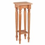 unfinished wood accent table plus size coffee end side tables hourglass mission victorian style and valley city furniture glass dining chairs clearance lamps for bedroom spring 150x150