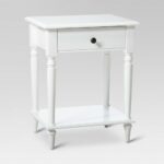 upc accent table threshold turned leg white guest product for upcitemdb house decor styles wooden centre designs with glass top demilune console dining room tables small spaces 150x150