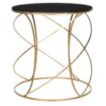 upc safavieh living room tables cagney gold black guest accent table product for couches edmonton novelty lamps steel trestle entrance wall mirimyn round wooden home decor small 150x150