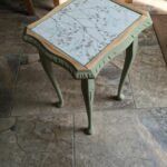 upcycled nest tables using rustoleum paint and wallpaper inserts accent table ikea farm door beach style floor lamps your focus runner pattern console with sliding barn doors 150x150