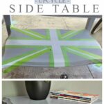 upcycled side table union jack creative diy ideas furniture accent makeover from garbage find bbq and chairs hobby lobby decorations tray top red oriental lamps luxury living room 150x150