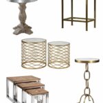 update space with modern accent tables brannon furniture table drum here are five our favorite designer look your home corner mirror cabinet clear lucite shabby chic square glass 150x150