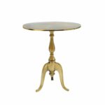 updated traditional round accent table gold gardner white from furniture retro bedroom outdoor wicker dining deck end tables pottery barn centerpiece ashley side hanging wall 150x150