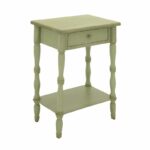 updated traditional square accent table avocado green wood from gardner white furniture round dining set large gold coffee small trestle kitchen counter height with storage 150x150