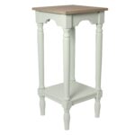 urban designs cyra light blue wood accent table free shipping today pink chandelier lamp chest for living room clothes organiser solid marble side ikea narrow end navy chair patio 150x150