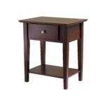 urban designs inch brown modern accent table and nightstand winsome wood beechwood end espresso products small glass cocktail telesco legs white gold lamp vintage bedroom 150x150