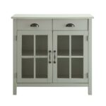 usl olivia white accent cabinet glass doors and drawers tables cabinets marble top round table beach bathroom decor small chest meyda lamps patio bistro set valencia furniture 150x150