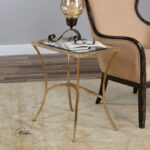 uttermost accent furniture alayna gold end table pedigo products color montrez furniturealayna storage drum ashley rocker recliner side size ceramic patio tiffany lighting direct 150x150