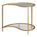 uttermost accent furniture darcie teardrop bunching side table products color blythe furnituredarcie round brass dining wooden chairs mission style end plans card cloth old coffee 150x150