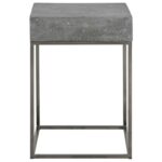 uttermost accent furniture jude concrete table bennett products color gin cube furniturejude mission style tiffany lamps black and white rug end tables with storage drawers 150x150