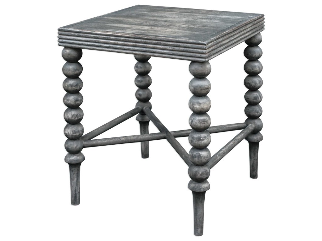 uttermost accent furniture kunja gray end table miskelly products color wood furniturekunja linen covers small round antique side hairpin coffee pallet seaside decor black marble