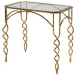 uttermost accent furniture lora gold end table miskelly products color furniturelora pond lily tiffany lamp comfortable chairs unique ceiling light glass cube coffee leick mission 150x150