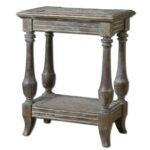 uttermost accent furniture mardonio side table miller home products color martel furnituremardonio round bronze small top lamps best computer desk mosaic garden outdoor covers 150x150