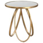 uttermost accent furniture montrez gold table wayside products color round furnituremontrez laton mirrored ikea living room ideas fall tablecloth tufted bamboo nesting tables mid 150x150