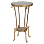 uttermost accent furniture occasional tables vevina round products color table dunk bright end antique pedestal french chairs west elm free shipping code outdoor clearance wood 150x150