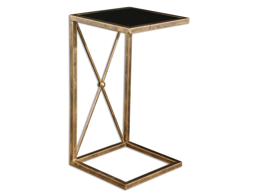 uttermost accent furniture occasional tables zafina gold products color table with drawer side dunk bright end small wine cabinet wall unit covers bellevue navy blue lamp shade