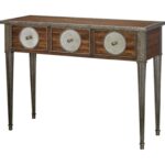 uttermost accent furniture patten distressed walnut console products color grey quatrefoil end table with mirror furniturepatten outdoor chair cushions nate berkus cherry 150x150