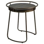 uttermost accent furniture rayen round table suburban products color laton mirrored west elm tripod floor lamp small glass metal hairpin legs silver trunk coffee pallet and end 150x150